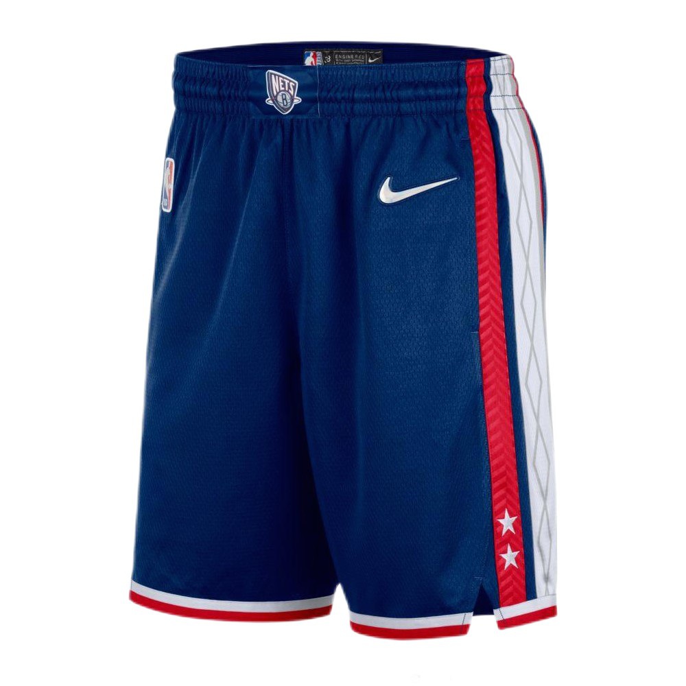 Men's Brooklyn Nets Navy 2021/22 Diamond Swingman Shorts - City Edition-Pro Kit Vault | Brand New 26/27 Sports Jerseys